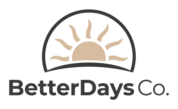 BetterDays Co logo with a rising sun